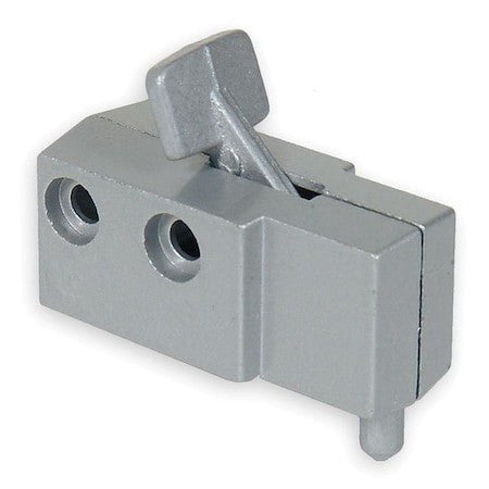 Zoro Select 1Hfl2 Sliding Patio Door Lock,Aluminum
