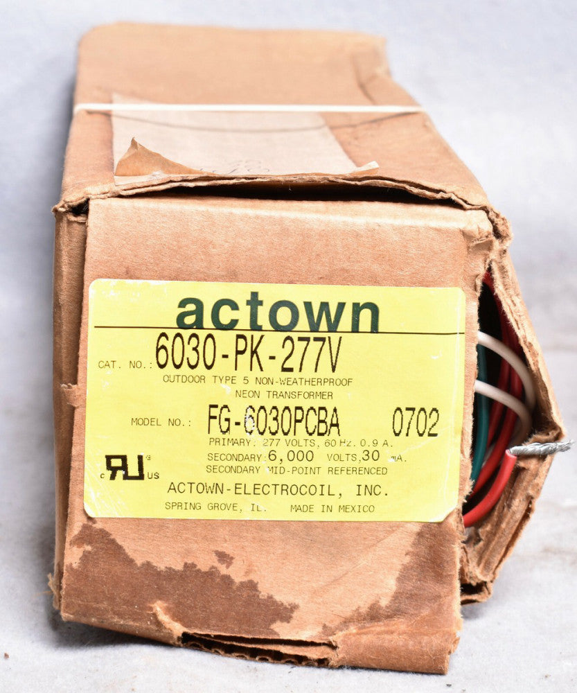 Actown Neon Transformer FG-6030PCBA 6030-PK-277V