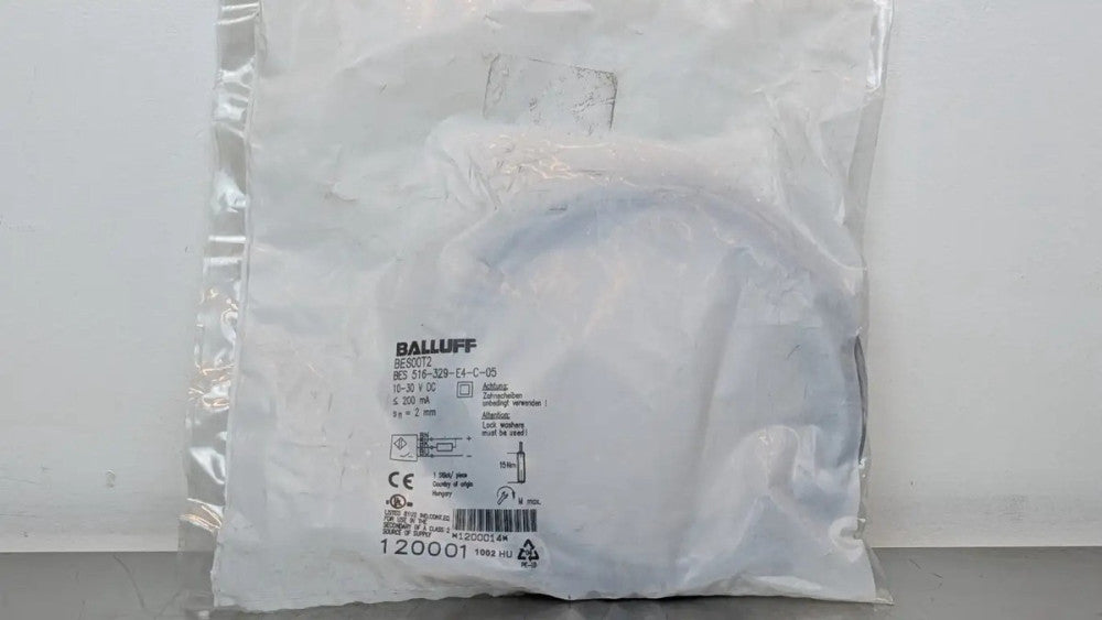 Balluff BES00T2 Inductive Proximity Sensor BES 516-329-E4-C-05 2mm