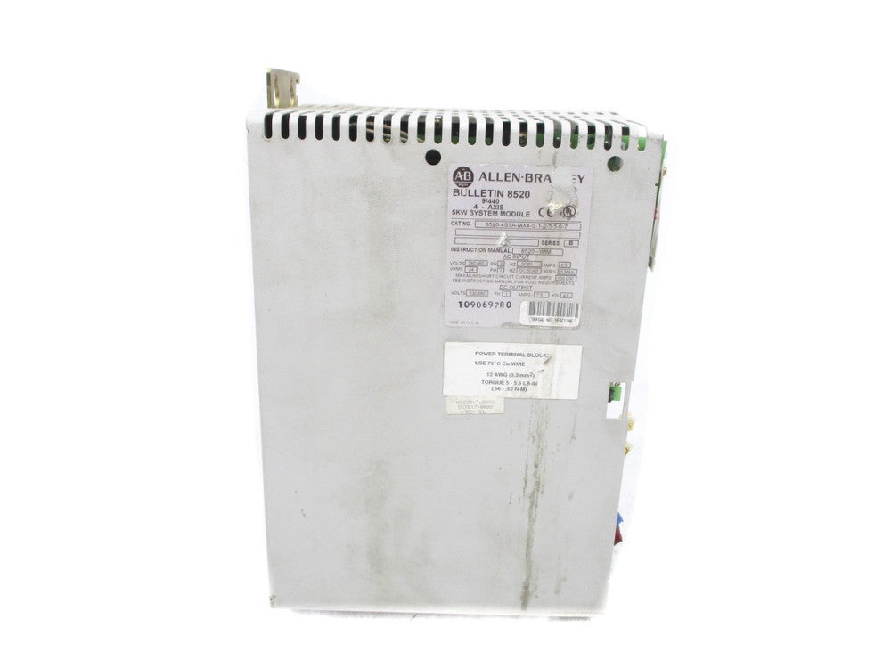 ALLEN BRADLEY 8520-4S5A-MX4-S-1-2-3-5-6-7 SER. B (AS PICTURED) UNMP