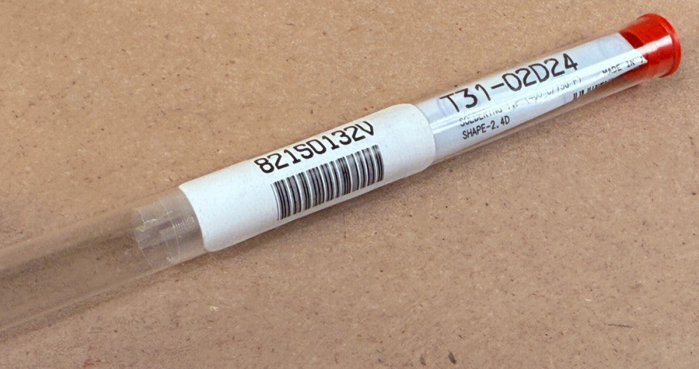 NEW Hakko T31-02D24 Soldering TIP, CHISEL, 2.4 x 10mm, IH, 400°C/750°F, FX-1001
