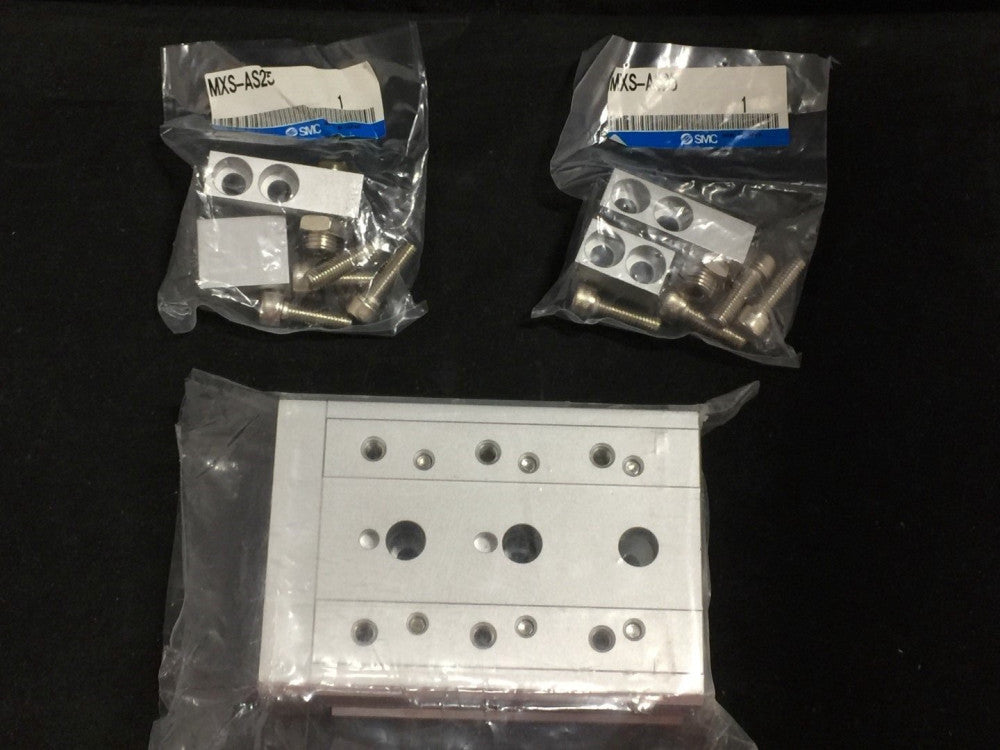 SMC EMXS25-50 AIR SLIDE TABLE GUIDED CYLINDER 