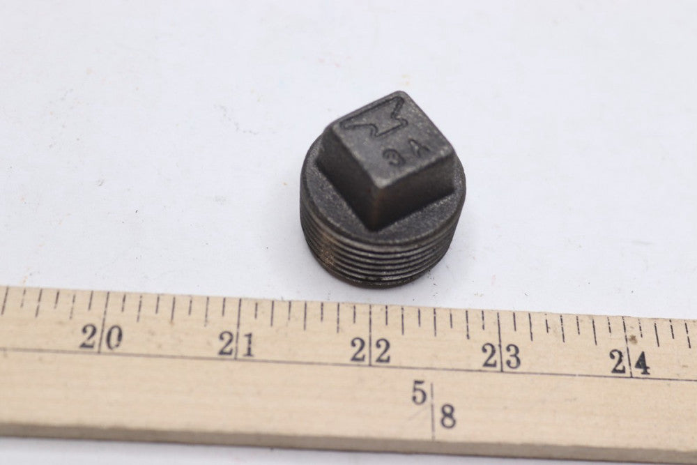 Anvil Square Head Plug Malleable Iron Class 125 1" 0318902442