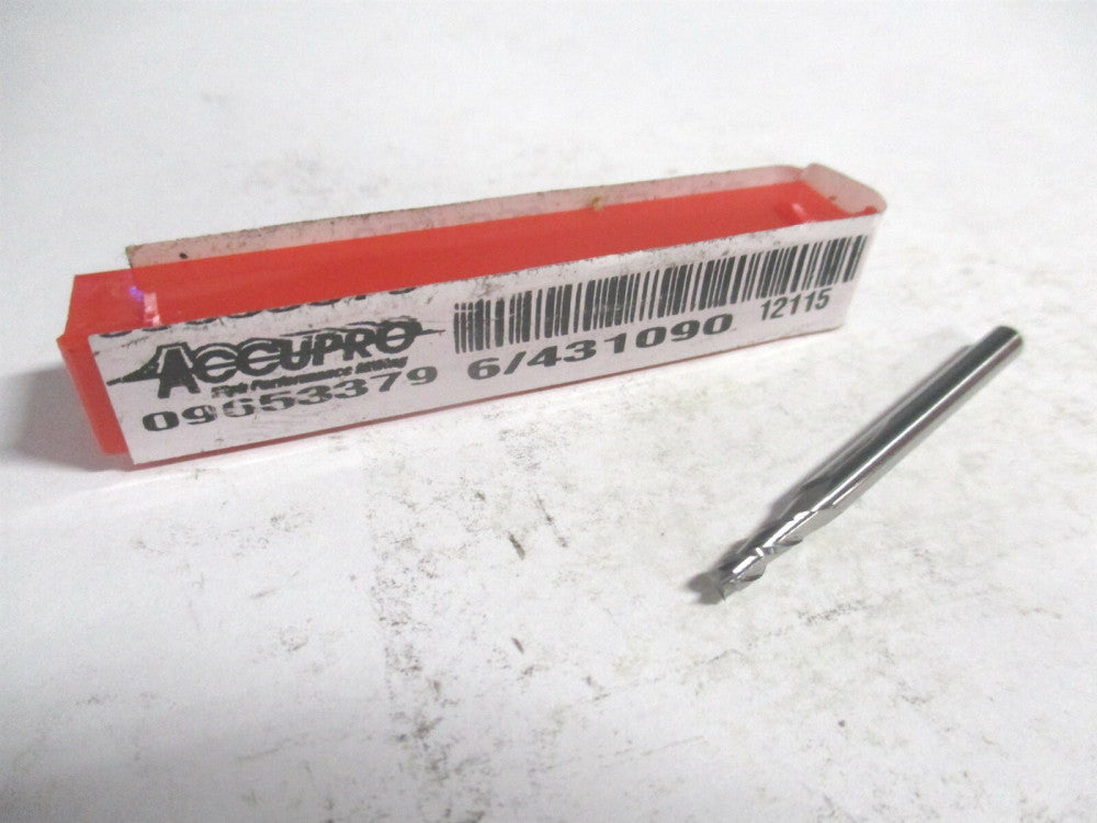 (6/431090) 3/32 x 9/32 x 1/8" x 1-1/2" OAL Solid Carbide 3 Flute Square End Mill
