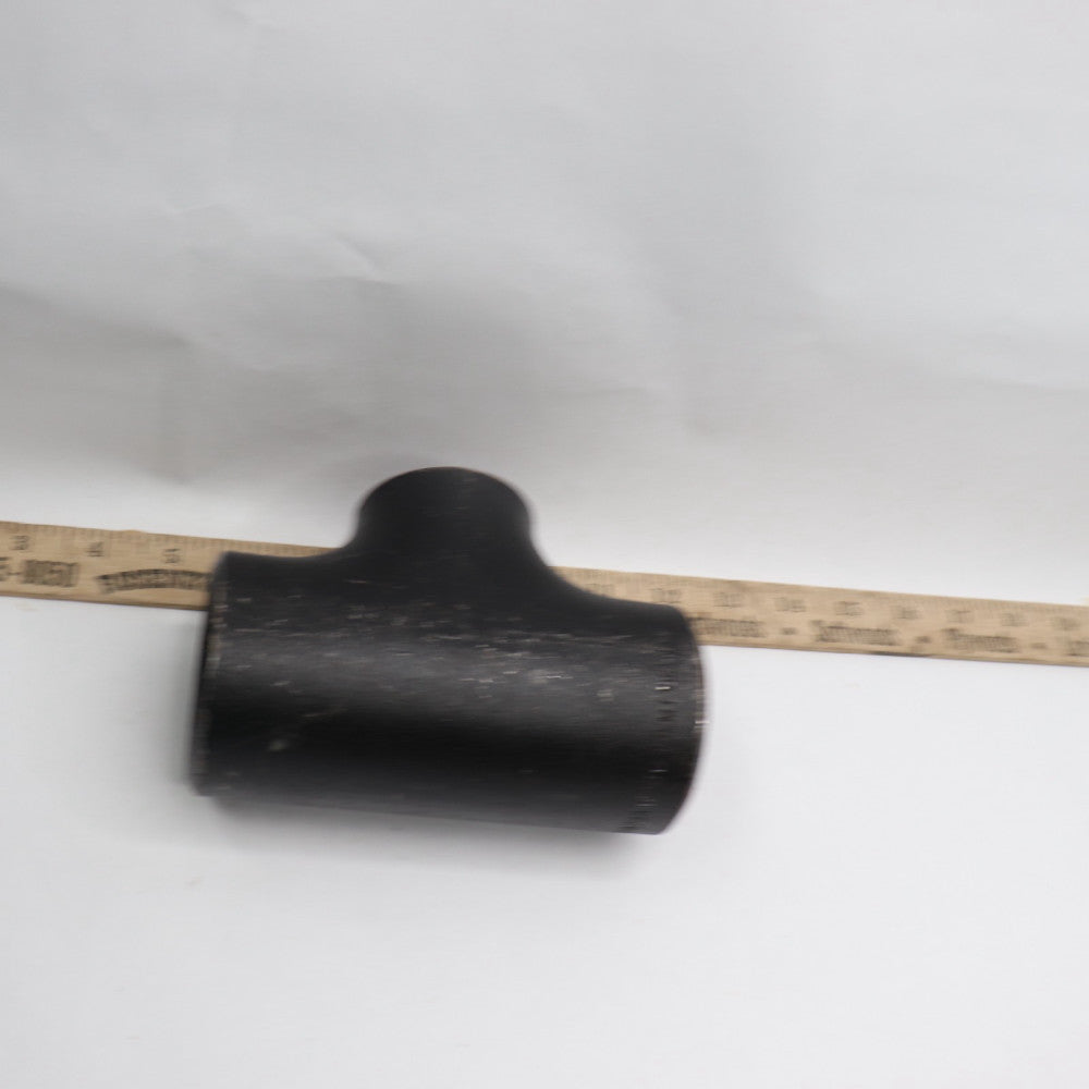 Carbon Steel Buttweld Pipe Tee Black 2-1/2" X 2-1/2" X 2"