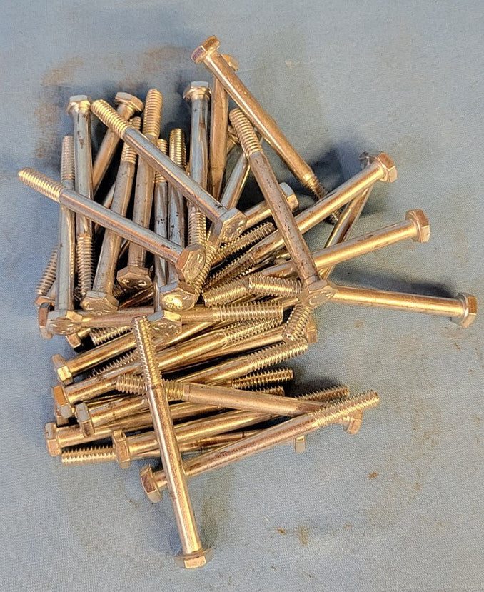 HEX BOLT 1/4"-20X3"  GRADE: 5  (LOT OF 35)