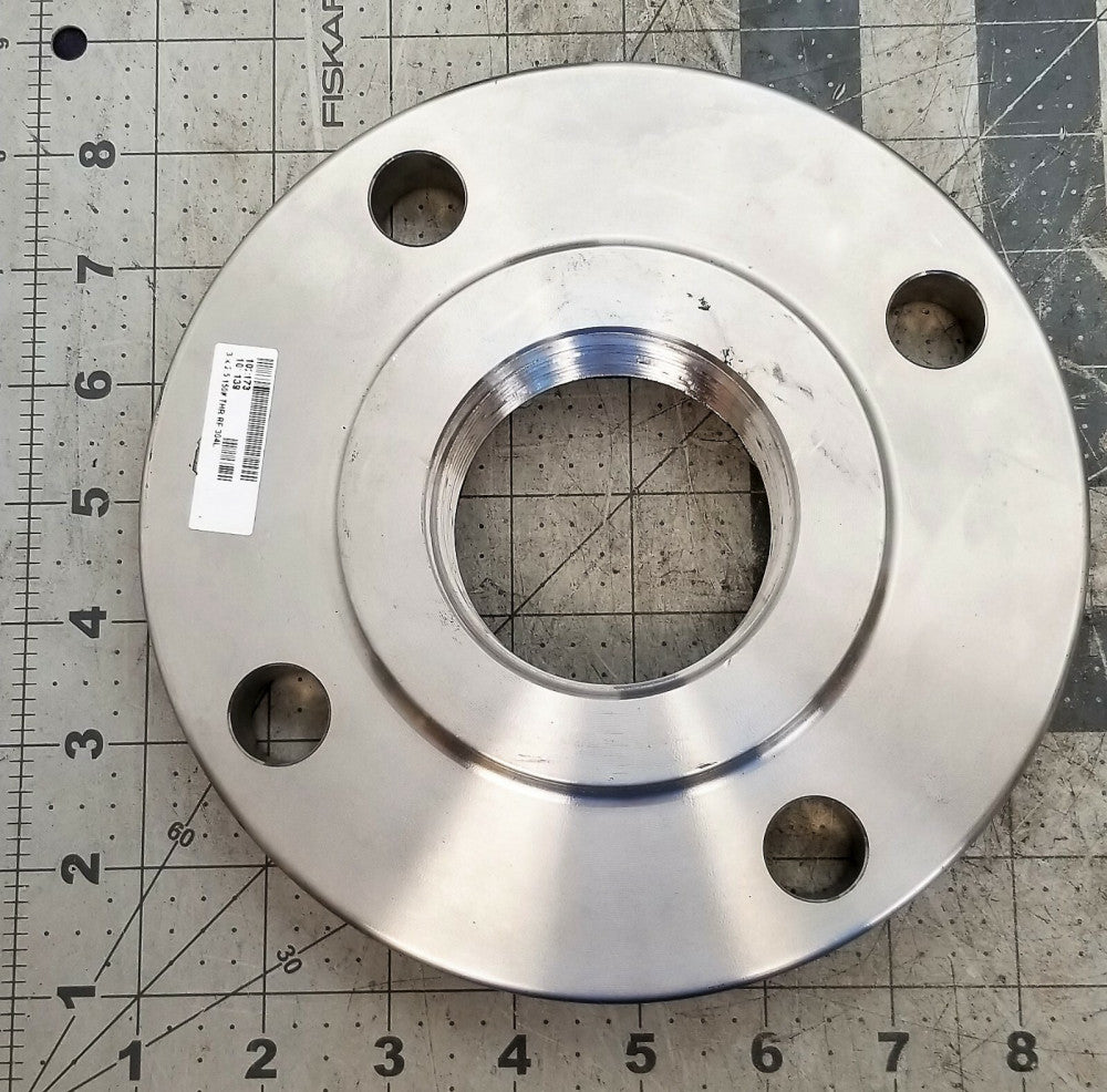 2 ½” A182 B16.5 Class 150 F304/304L Stainless Raised Face Threaded Flange [A1S4]