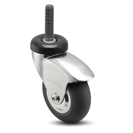 Medcaster Cn03nrp100swts06 3" X 1" Non-Marking Neoprene Swivel Caster, No