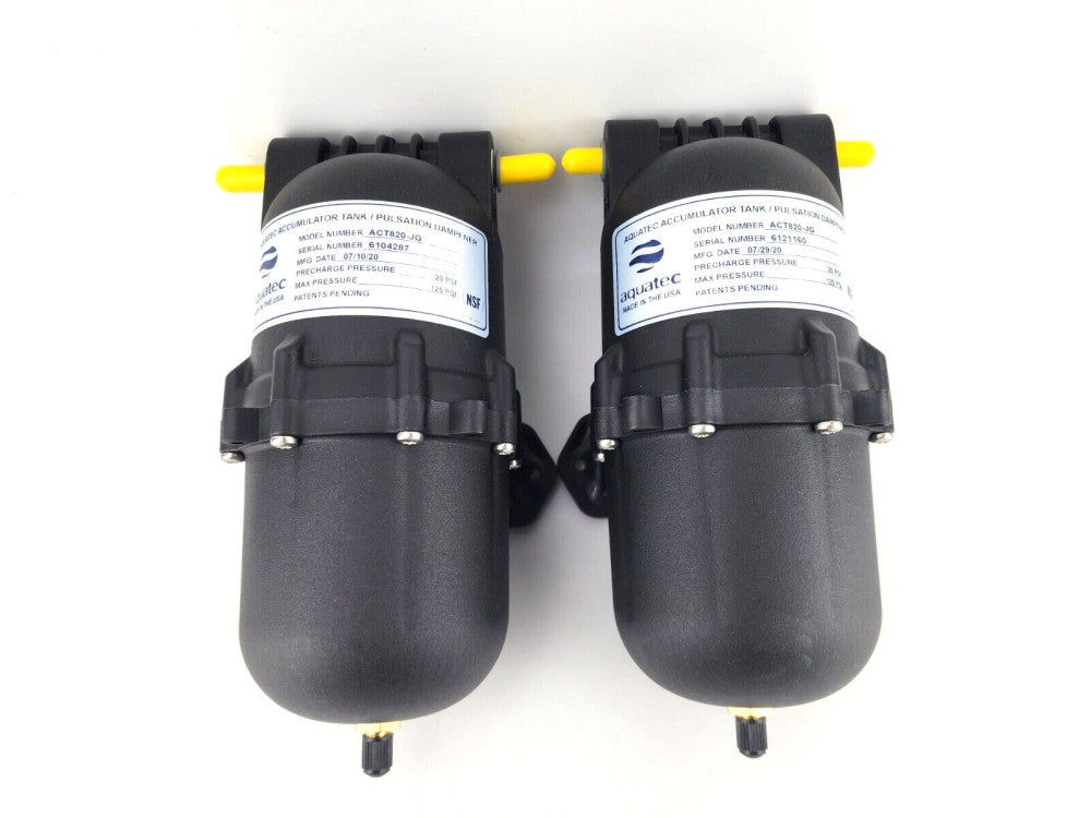 120pcs Aquatec Pulsation Dampener Accumulator Pressure Tank ACT 820 JG