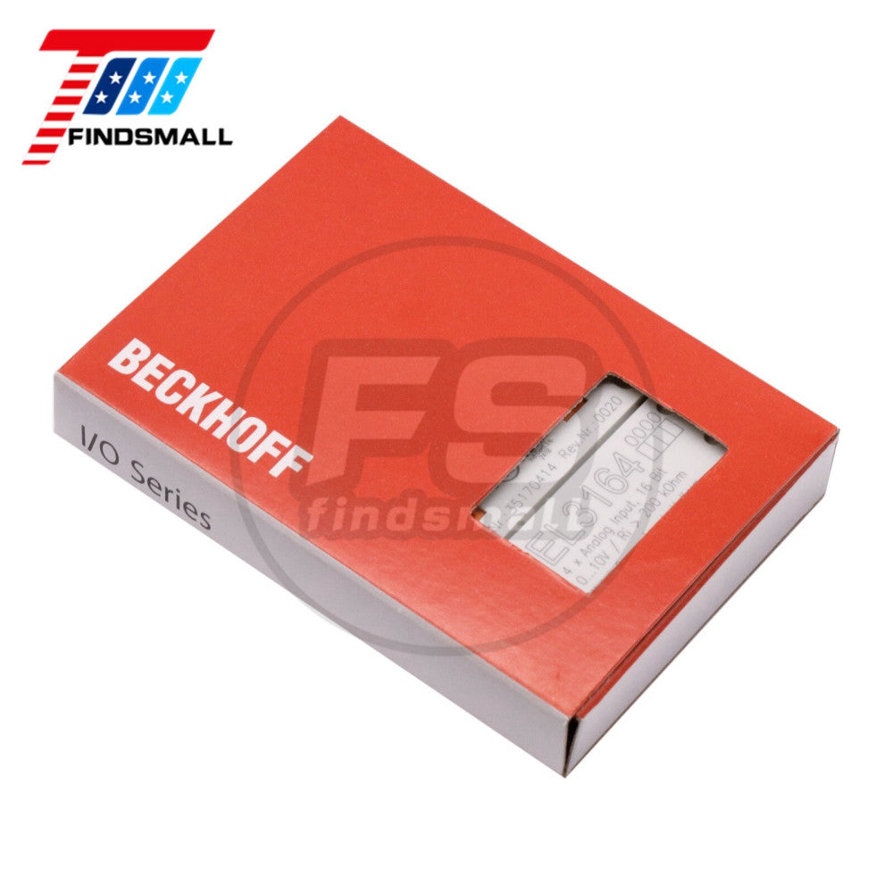 New In Box BECKHOFF EL3164 EtherCAT Terminal, 4-channel analog input PLC