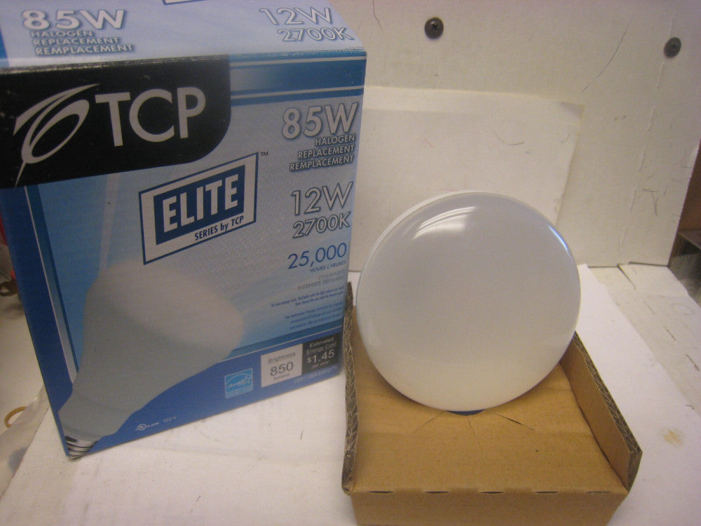 TCP ELITE LED12BR30D27K 85W Halogen Replacement Bulb 12W