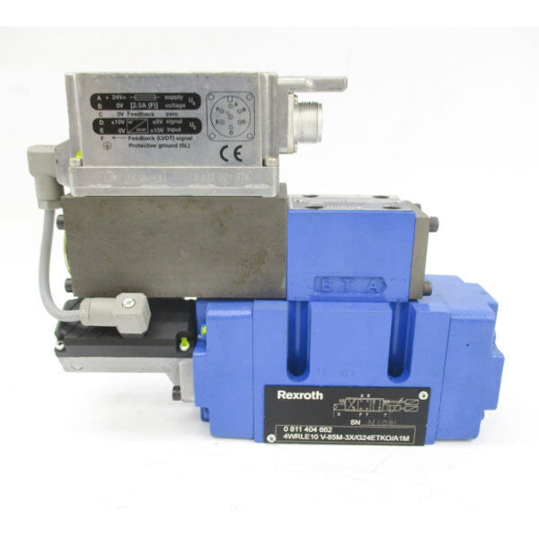 REXROTH 4WRLE10V-85M-3X/G24ETK0/A1M 0811404662 24V 2.5A NSNP
