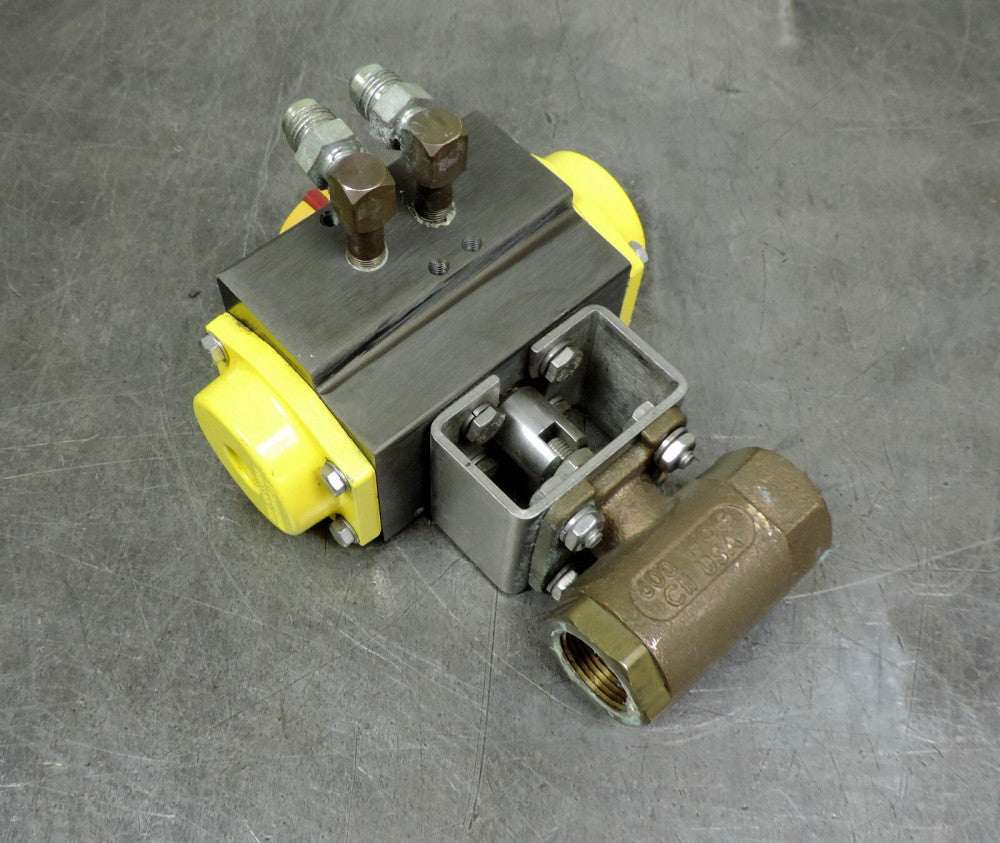 Conbraco Industries Compac Torque Actuator w/ 3/4" Apollo Valve 142 PSI 10 BAR