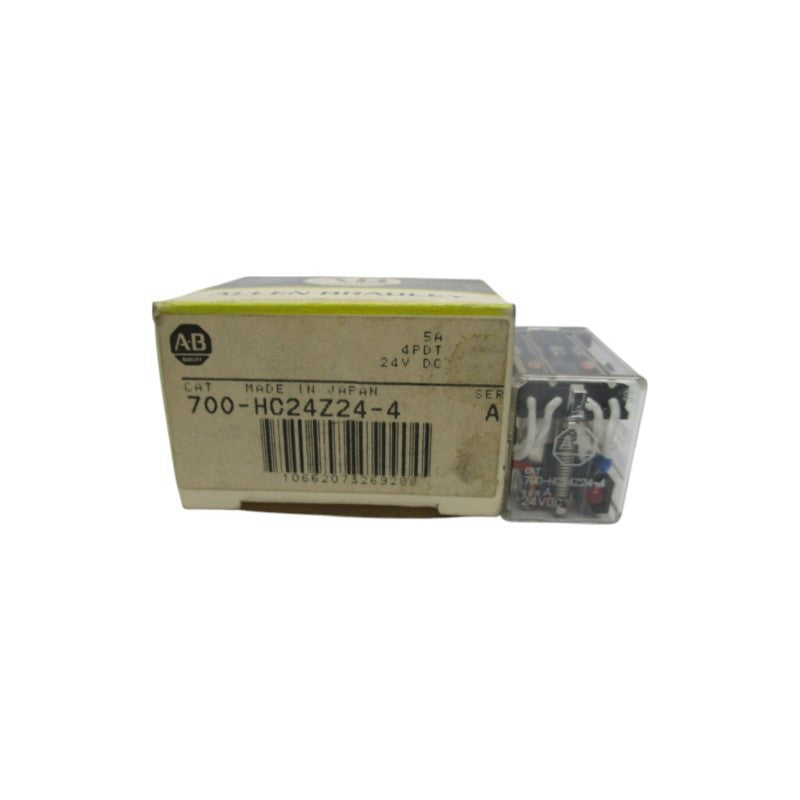 ALLEN BRADLEY 700-HC24Z24-4 SER. A 24VDC 5A (BK/YL) NSMP
