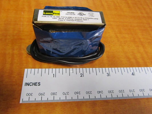 (LOT OF 4)Magnetic Ballast 17Watts 120V Preheat 3-3/16"L x 1-7/16"W x 1-13/16"H