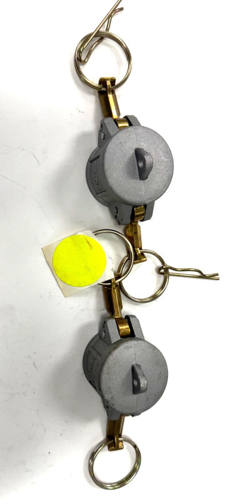 1.5" FEMALE CAMLOCK LEVER DUST CAP LOT OF 2