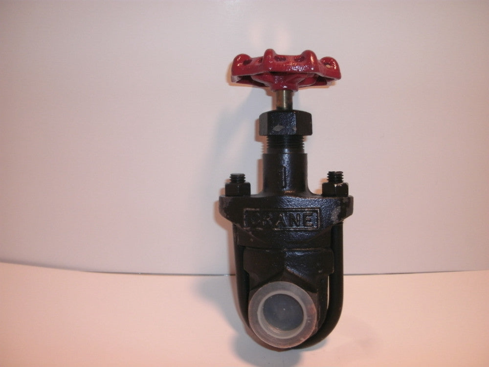 CRANE 490 GATE VALVE 1" 150 U-BOLT BONNET THREADED ENDS RISING STEM NEW NO BOX