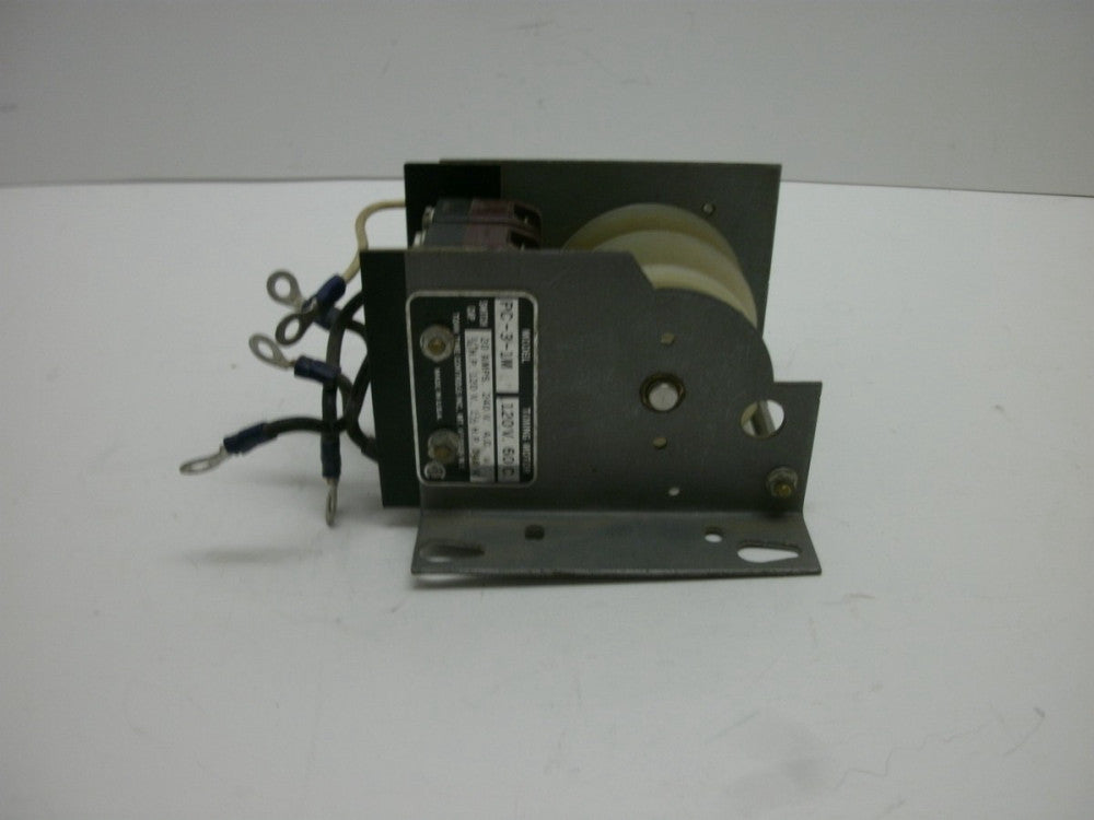 TORK TIME CONTROLS PC-3-1M W/TIMING MOTOR 120V. 60 C. 20 AMPS