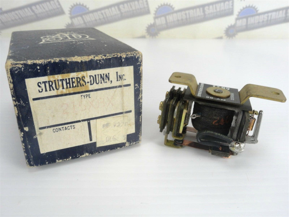 Struthers-Dunn / 215XBX RELAY, 24VDC Coil, 2 Pole Relay (NEW in BOX)