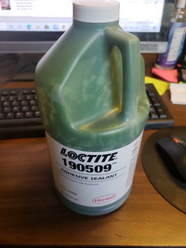 HENKEL LOCTITE 190509 ADHESIVE SEALANT RETAINING COMPOUND WITH FLOURESCENCE 33.8