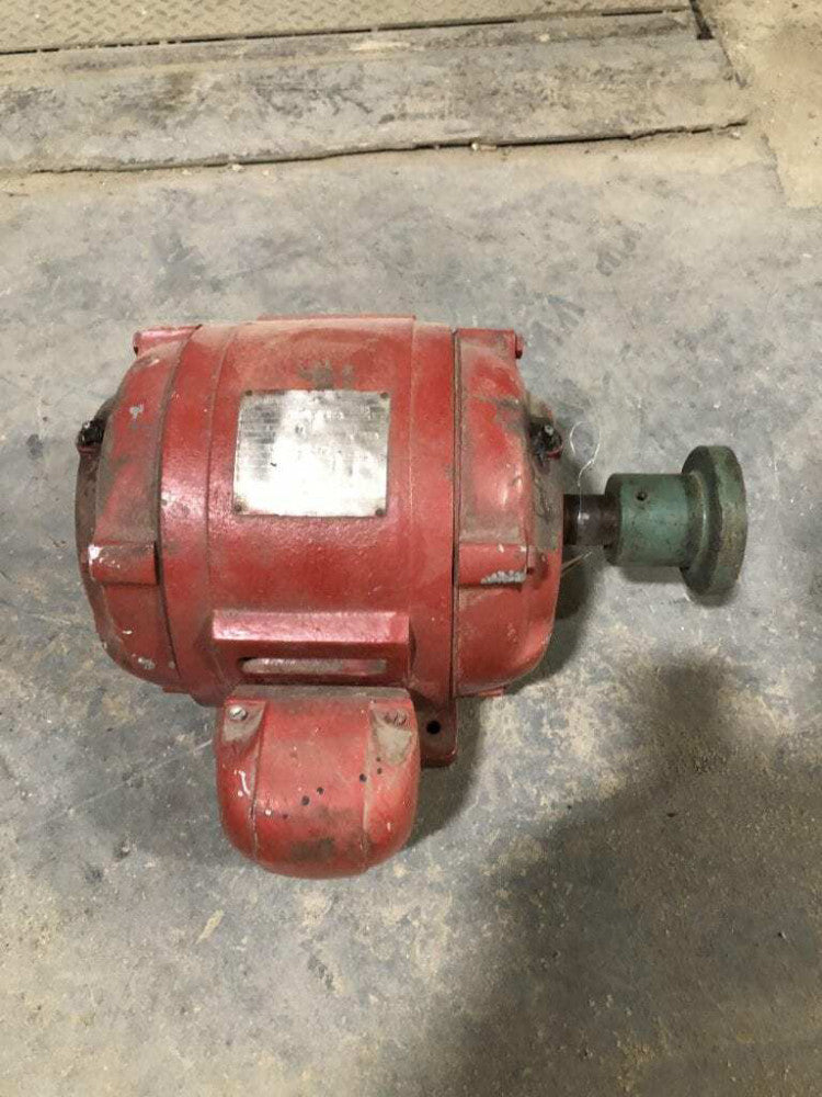 U.S. Electric F-1077-03-270 7-1/2HP Electric Motor 1740RPM 200V 3PH