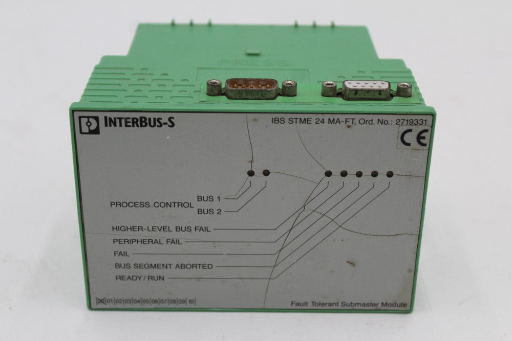PHOENIX CONTACT IBS-STME-24-MA-FT BUS TERMINAL SUBMASTER MODULE