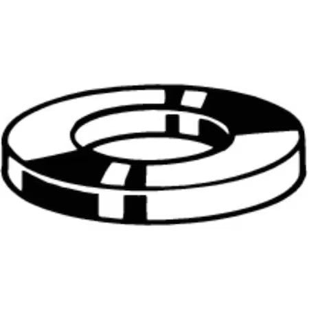 Zoro Select U55420.075.0001 Flat Washer, For Screw Size 3/4" ,Stainless Steel