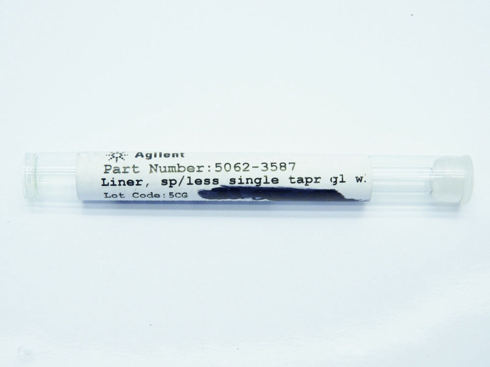Agilent 5062-3587 Splitless Single Taper Deactivated Glass Wool 900uL NOS