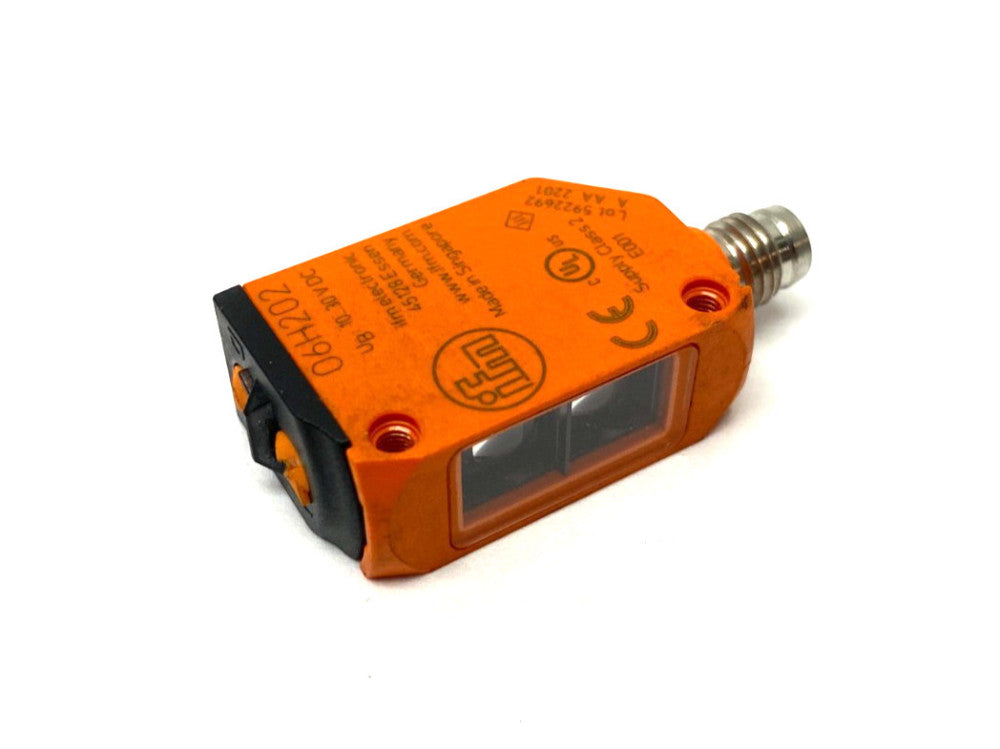 Ifm O6H202 Diffuse Reflection Sensor w/ Background Suppression O6H-FPKG/AS/3P