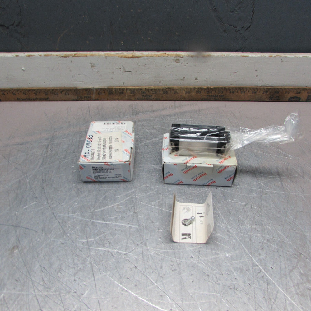 Set of 2! Rexroth R162222322 , LINEAR RAIL GUIDES,  NKWD-025 -SNS-C2-H-1 ,NEW!