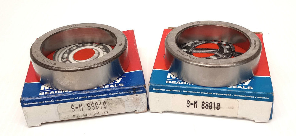 Motor City S-M 88010 Tapered Roller Bearing Cup/Race SM88010 (Pack Of 2)