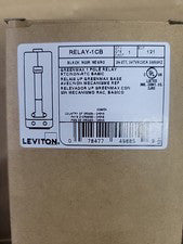 1) Leviton RELAY-1CB GreenMax Single Pole Dimming  Relay  Circuit Breaker