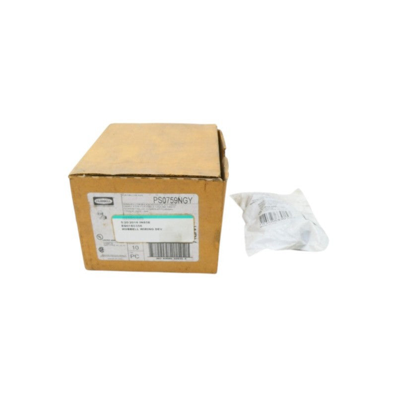 HUBBELL PS0759NGY (PKG OF 7) NSMP
