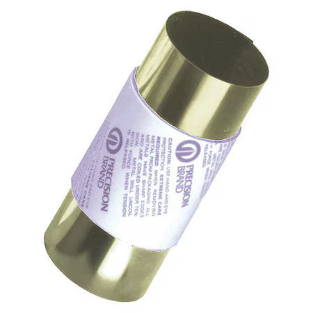 Precision Brand 17980 Shim Stock,Roll,Brass,150Mm