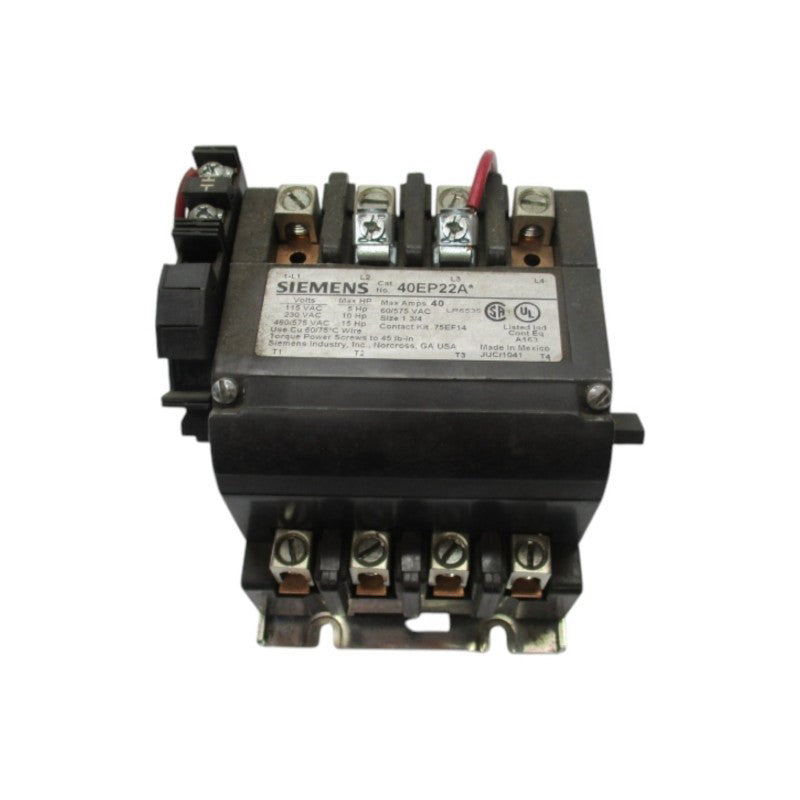 SIEMENS 40EP22AF 110/120V NSNP