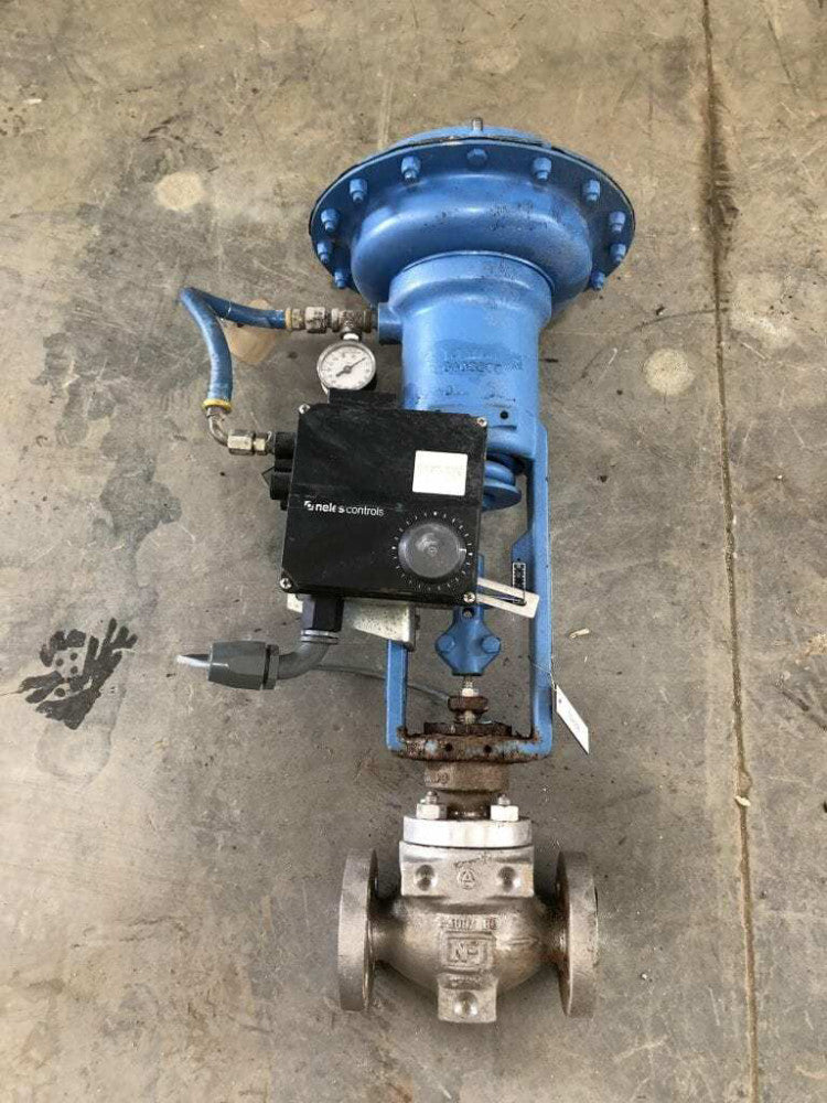 Neles Controls G120FHE32EAQG 1" 316SS Air Control Globe Valve 720PSI / 100°F