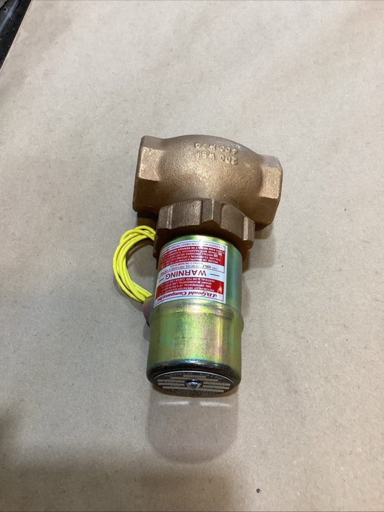 Gould Valve Q-3T *NEW* 1-1/4" Oil Solenoid 10-300 PSI 120VAC