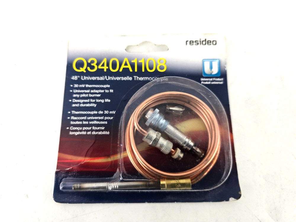 Honeywell Q340A1108 Universal Thermocouple with Maximum Copel 48"