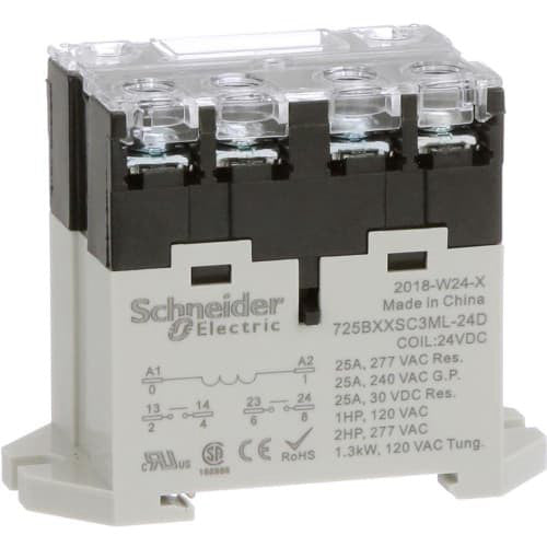 1PC SCHNEIDER ELECTRIC 725BXXSC3ML-24D