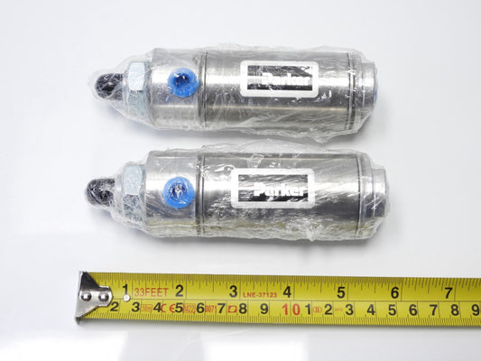 (Lot of 2) Parker 1.50DSR301-50 Pneumatic Cylinder 1-1/2" bore, 1-1/2" stroke   