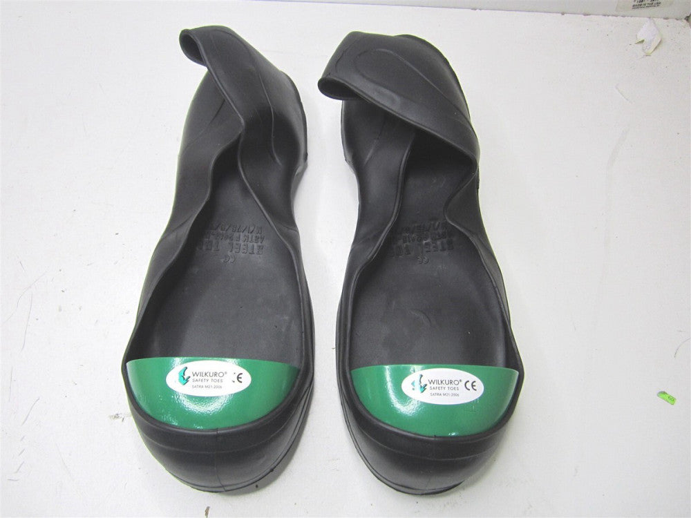 Wilkuro Safety Toes Size XXL Mens 13-14 Steel Toe Cap Black/Green Overshoes 