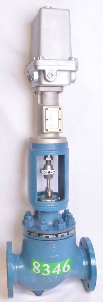 Dezurik 9136 3" Shut Off Valve w/ Johnson Controls Actuator VA-1015-D-1-0