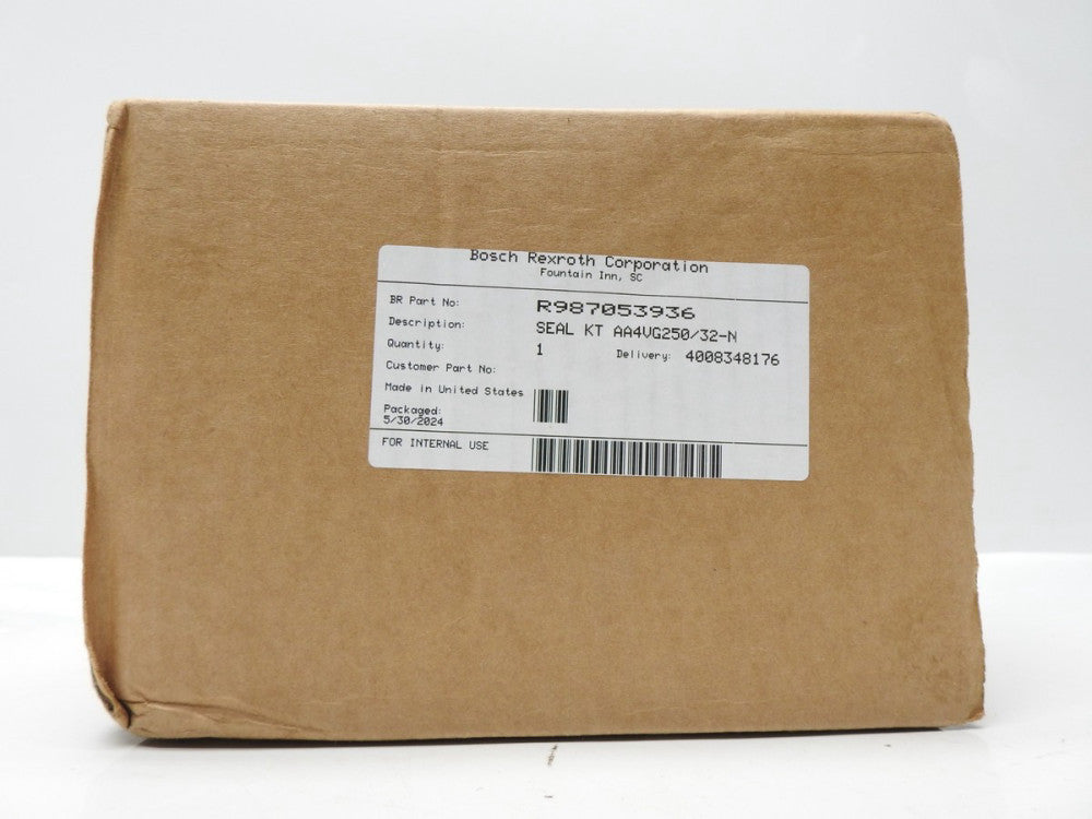 Rexroth R987053936 Seal Kit (replaces R902095544) for AA4VG250/32-N Pump OEM NEW