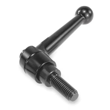 Kipp K0116.3101X40 Adjustable Handle, Size: 3 M10x40 Zinc, Black Satin, Comp: