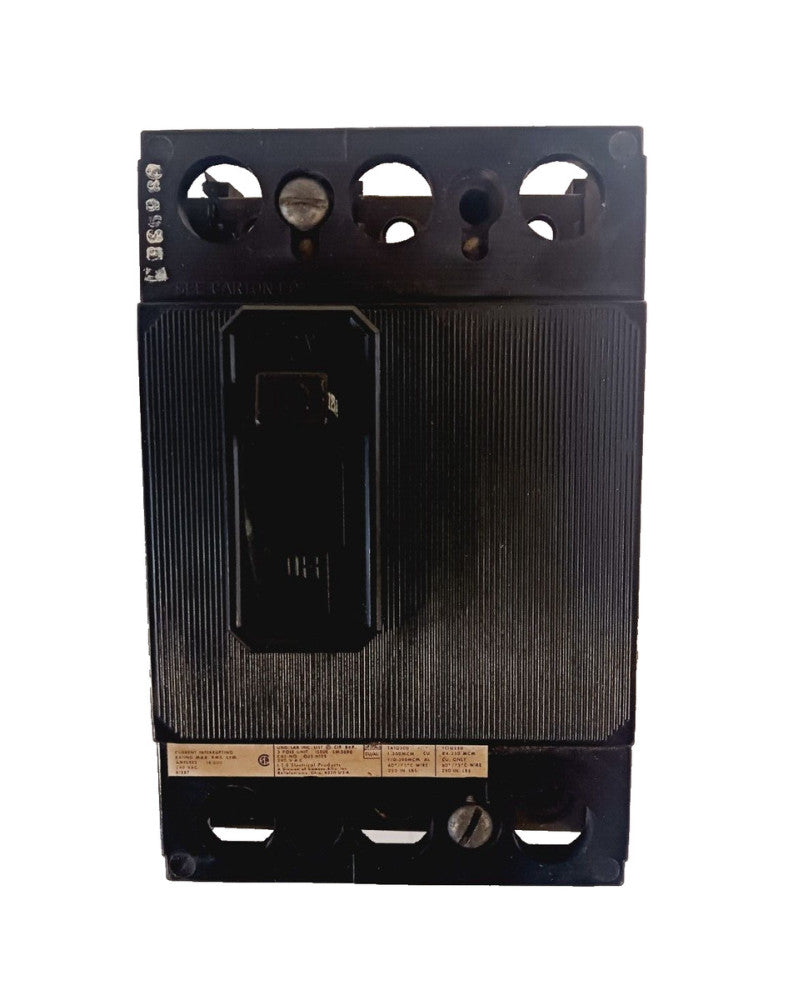 ITE 125 AMP CIRCUIT BREAKER 240 VAC 3 POLE QJ3-H125