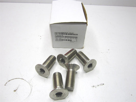 (FHS1X2050-010BX) M20x2.5 A2 Stainless Steel Flat Socket Cap Screw - Lot of 5