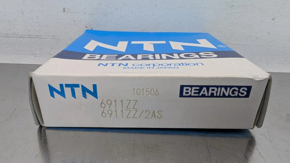 NTN 6911ZZ Single Row Deep Groove Bearing 55mm ID 80mm OD 13mm Wide