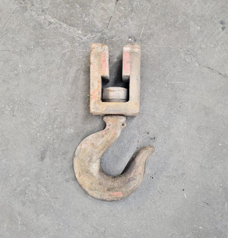UNBRANDED CLEVIS SWIVEL HOOK ASSEMBLY 12 TON ESTIMATED CAPACITY *SEE DECRIPTION*
