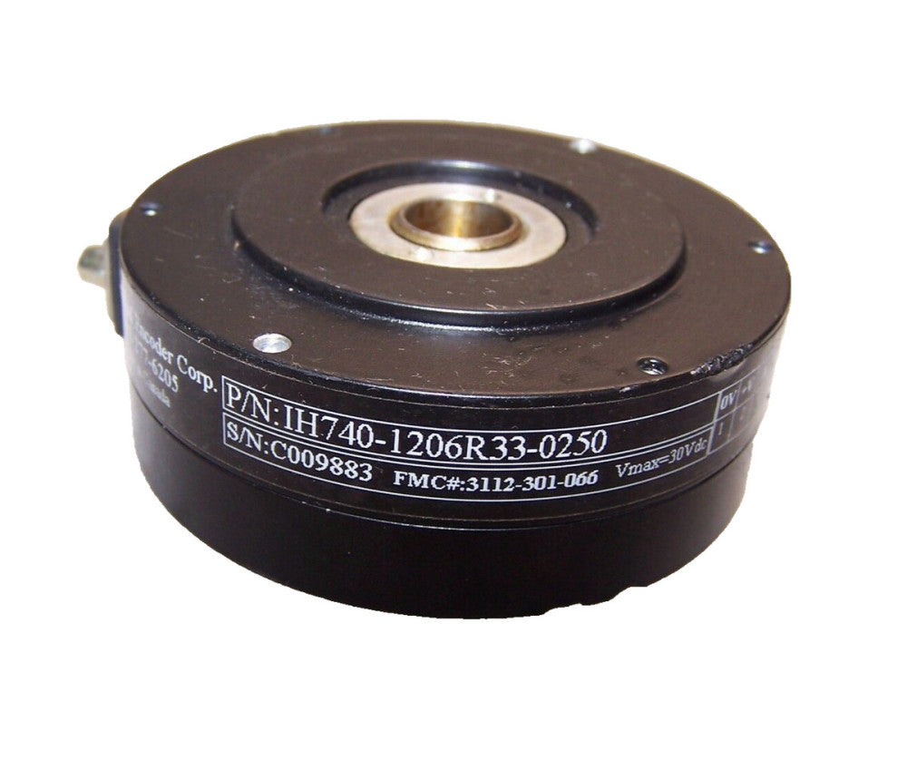 NEW INDUSTRIAL ENCODER 30 VDC  P/N IH740-1206R33-0250