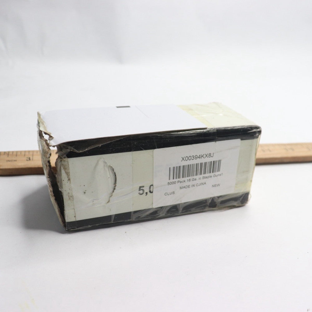 (5000-Pk) Narrow Crown Staple 18 Gauge 1/4" x 1" Long